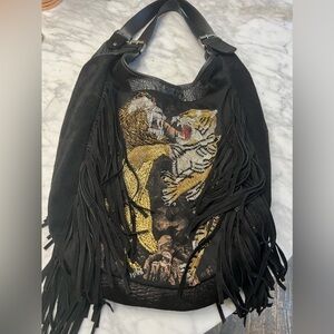 Free People … large fringe bag … great condition